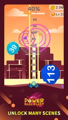 Power Ball Blast android App screenshot 3