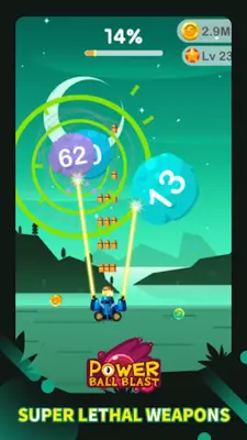 Power Ball Blast android App screenshot 4